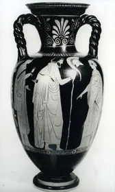 AMPHORA, NECK (ATHENIAN, RED-FIGURE)