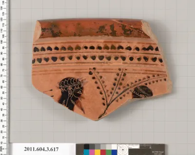 Terracotta fragment of a calyx-krater (bowl for mixing wine and water)