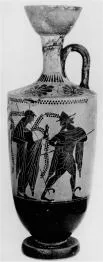 LEKYTHOS (ATHENIAN, BLACK-FIGURE)