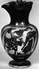 OINOCHOE (ATHENIAN, BLACK-FIGURE)