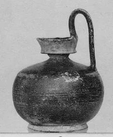 OINOCHOE (CORINTHIAN, BLACK GLAZE)