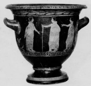 KRATER, BELL (ATHENIAN, RED-FIGURE)