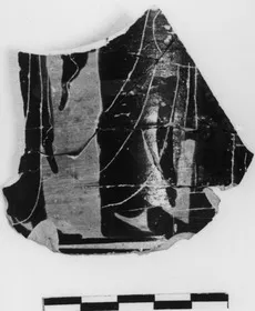 LOUTROPHOROS, FRAGMENT (ATHENIAN, BLACK-FIGURE)