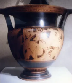 KRATER, COLUMN (ATHENIAN, RED-FIGURE)