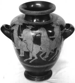 STAMNOS (ATHENIAN, RED-FIGURE)
