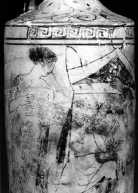 LEKYTHOS (ATHENIAN, RED-FIGURE)