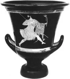 KRATER, CALYX (ATHENIAN, RED-FIGURE)