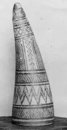 FIGURE VASE (ATHENIAN GEOMETRIC)
