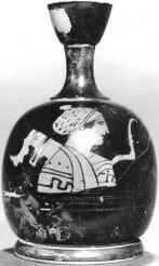 LEKYTHOS, SQUAT (ATHENIAN, RED-FIGURE)