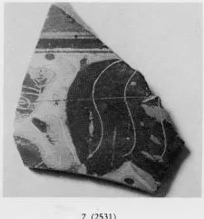 OLPE, FRAGMENTS (ETRUSCO-CORINTHIAN, BLACK-FIGURE)