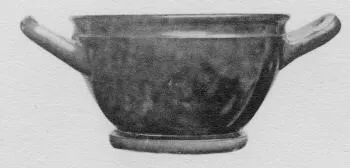 SKYPHOS (ATHENIAN, BLACK GLAZE)