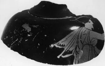 LEKYTHOS, SQUAT, FRAGMENT (ATHENIAN, RED-FIGURE)