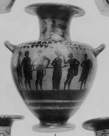 HYDRIA (ETRUSCAN, BLACK-FIGURE)