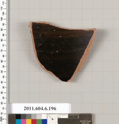 Terracotta fragment of a skyphos (deep drinking cup)