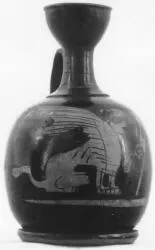 LEKYTHOS, SQUAT (ATHENIAN, RED-FIGURE)