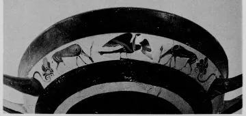 CUP, LITTLE MASTER BAND (ATHENIAN, BLACK-FIGURE)