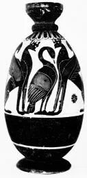 LEKYTHOS (CORINTHIAN, BLACK-FIGURE)