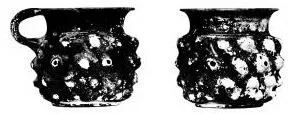 MUG (ATHENIAN, BLACK GLAZE)