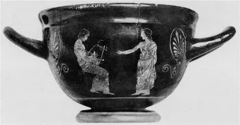 CUP SKYPHOS (ATHENIAN, RED-FIGURE)