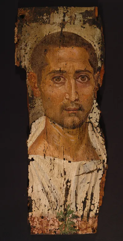 Mummy Portrait of a Bearded Man