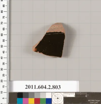 Terracotta fragment of a calyx-krater (bowl for mixing wine and water)