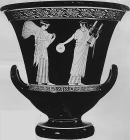 KRATER, CALYX (ATHENIAN, RED-FIGURE)