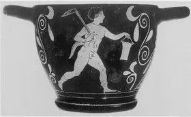 SKYPHOS (SOUTH ITALIAN, LUCANIAN, RED-FIGURE)