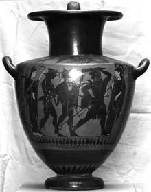 HYDRIA (ATHENIAN, BLACK-FIGURE)