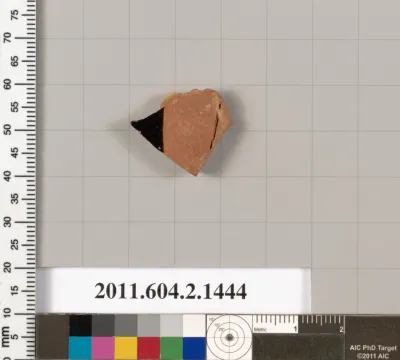 Terracotta fragment of a skyphos (deep drinking cup)