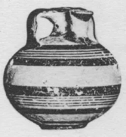 STIRRUP JAR (MYCENEAN)