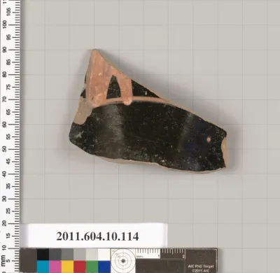 Terracotta fragment of an open shape