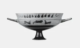 CUP, SIANA (ATHENIAN, BLACK-FIGURE)