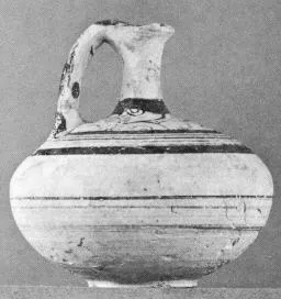 FLASK (MYCENEAN, BLACK PATTERN)