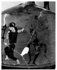 LEKYTHOS (ATHENIAN, BLACK-FIGURE)