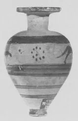 ARYBALLOS (ETRUSCO-CORINTHIAN, BLACK-FIGURE)