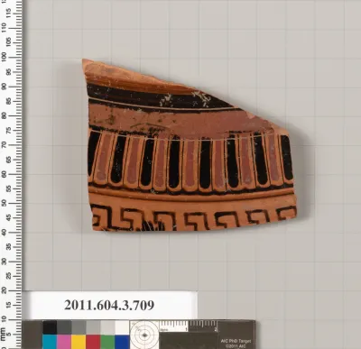 Terracotta fragment of a hydria (water jar)