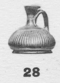 LEKYTHOS, SQUAT (ATHENIAN, BLACK GLAZE)