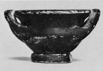 KRATER (ATHENIAN, BLACK GLAZE)