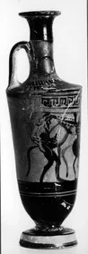 LEKYTHOS (ATHENIAN, BLACK-FIGURE)