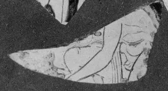 KRATER, BELL, FRAGMENT (ATHENIAN, RED-FIGURE)