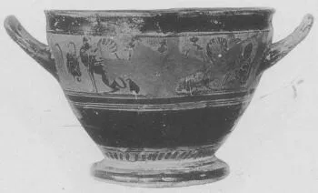 SKYPHOS (ATHENIAN, BLACK-FIGURE)