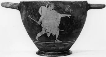 SKYPHOS (ATHENIAN, RED-FIGURE)