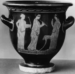 KRATER, BELL (ATHENIAN, RED-FIGURE)
