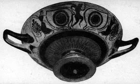 CUP A (ATHENIAN, BLACK-FIGURE)
