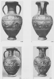 AMPHORA, BELLY (ETRUSCAN, BUCCHERO)