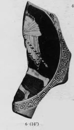 CUP, FRAGMENT (ATHENIAN, RED-FIGURE)