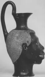 FIGURE VASE, OINOCHOE (ATHENIAN, RED-FIGURE)