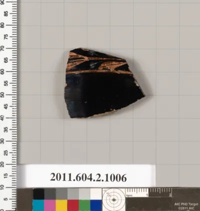 Terracotta fragment of an oinochoe (jug)