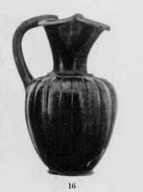 OINOCHOE (CALENIAN, BLACK GLAZE)