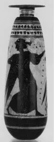 ALABASTRON (ATHENIAN, BLACK-FIGURE)